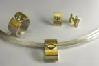 Silber/Goldschmuck (mit Gold 